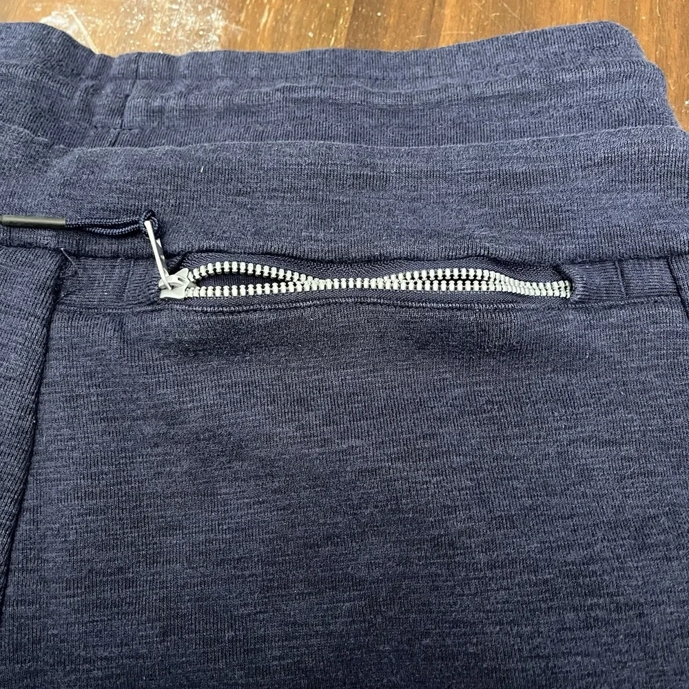 Nike Sportswear Optic Tech Jogger Sweatpants Men's Medium Blue Tapered Zip
